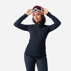 Bluza narciarska damska Rossignol Classique Clim. Białe bluzy Rossignol, na zimę, s, bez wzorów, bez kaptura, narciarskie. W wyprzedaży za 489.00 zł.