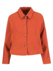 Blutsgeschwister Kurtka przejściowa w kolorze pomarańczowym rozmiar: XL. Pomarańczowe kurtki Blutsgeschwister, xl, bez wzorów, bez kaptura. Za 199.95 zł.