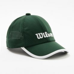 Czapka sportowa z daszkiem WILSON rozmiar 58. Brązowe czapki z daszkiem Wilson, bez wzorów, sportowe. W wyprzedaży za 79.99 zł.
