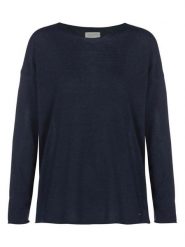Herrlicher Sweter w kolorze granatowym rozmiar: M. Niebieskie swetry Herrlicher, m, bez wzorów, z lyocellu, bez ramiączek. Za 176.50 zł.