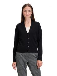 Betty Barclay Kardigan w kolorze czarnym rozmiar: 44. Czarne swetry Betty Barclay, bez wzorów, bez ramiączek. Za 100.28 zł.