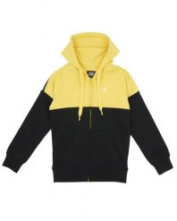 Bluza z kaptur na co dzień na siłownię. Żółte bluzy LEONE 1947 APPAREL, bez wzorów, bez ramiączek, bez kaptura. Za 105.21 zł.