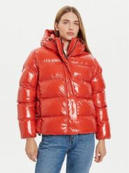 Napapijri Kurtka puchowa A-Glane NP0A4HZ5 Pomarańczowy Regular Fit. Brązowe kurtki Napapijri, s, bez wzorów, z puchu, bez kaptura. Za 939.99 zł.