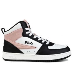 Buty damskie sportowe Fila LEVANTO MID TEENS. Białe buty sportowe lifestyle Fila, bez wzorów, sportowe, bez zapięcia. W wyprzedaży za 139.00 zł.