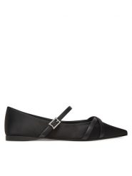 Max Mara Półbuty Satinflat 2514521272600 Czarny. Czarne półbuty wsuwane Max Mara, bez wzorów, z materiału, bez obcasa, na płaskiej podeszwie. Za 2,489.00 zł.
