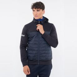 Kurtka Legea Lapponia Dorosłych. Niebieskie kurtki przejściowe sportowe LEGEA, l, bez wzorów, z poliesteru, bez kaptura, trekkingowe. Za 168.00 zł.