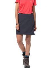 Jack Wolfskin Szorty "Hilltop Trail Skort W" w kolorze czarnym rozmiar: 42. Czarne szorty sportowe Jack Wolfskin, bez wzorów, z materiału, outdoorowe. Za 156.45 zł.