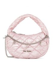 Juicy Couture Torebka BIJXT8664WIP Różowy. Czerwone torebki klasyczne Juicy Couture, bez wzorów, z materiału, bez dodatków. Za 249.99 zł.