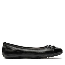 Baleriny Caprice. Czarne baleriny Caprice, bez wzorów, bez obcasa, bez zapięcia. Za 199.99 zł.