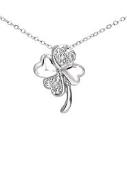 Revoni Złoty naszyjnik z diamentową zawieszką - dł. 45 cm rozmiar: onesize. Szare naszyjniki Revoni, z materiału, z diamentem, złote. Za 978.99 zł.