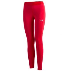 Legginsy do biegania damskie Joma Record III. Czerwone legginsy Joma, bez wzorów, sportowe. Za 309.00 zł.