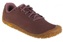 Buty do biegania damskie, Merrell Vapor Glove 6. Czerwone buty treningowe Merrell, bez wzorów, z materiału, przed kostkę, bez zapięcia, do biegania. Za 479.99 zł.