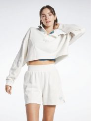 Reebok Bluza Reebok Classics Varsity Sweatshirt HT7843 Biały. Białe bluzy Reebok, xl, bez wzorów, z bawełny, bez kaptura. Za 169.99 zł.