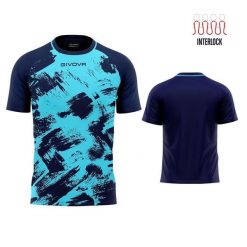T-shirt Givova Art Sports z Poliestru Turq-Blue L - Lekki i Oddychający. Niebieskie t-shirty Givova, l, bez wzorów, z poliesteru, sportowe, bez kołnierzyka, bez ramiączek. Za 136.99 zł.