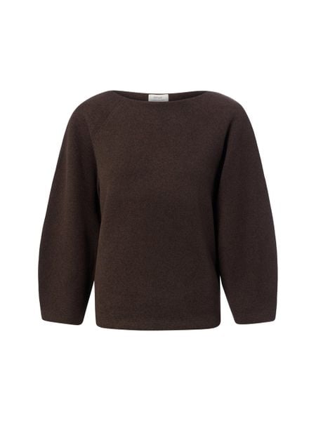 Opus Bluza Kobiety brązowy, 38. Brązowe bluzy Opus, bez wzorów, bez kaptura. Za 349.95 zł.