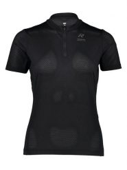 Rukka Koszulka funkcyjna "Ruonala" w kolorze czarnym rozmiar: 38. Czarne t-shirty sportowe Rukka, bez wzorów, bez ramiączek, outdoorowe. Za 70.41 zł.