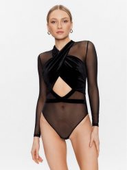 Undress Code Body Flawless 540 Czarny Slim Fit. Czarne body i gorsety Undress Code, bez wzorów, z syntetyku, bez ramiączek. Za 249.99 zł.