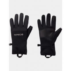 Rękawiczki trekkingowe damskie Columbia Arctict Peak. Czarne rękawiczki Columbia, bez wzorów, sportowe. Za 159.99 zł.