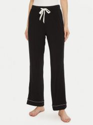 Hunkemöller Spodnie piżamowe Essential 201759 Czarny Regular Fit. Czarne piżamy Hunkemöller, s, bez wzorów, z wiskozy, bez kołnierzyka, bez ramiączek. Za 89.99 zł.