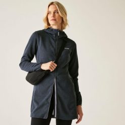 Damski Bloomfield Długi Polar. Niebieskie bluzy z polaru Regatta, bez wzorów, z polaru, trekkingowe. Za 119.99 zł.