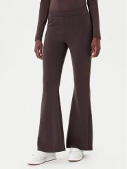 ONLY Legginsy Scarlet 15357949 Brązowy Flared Fit. Brązowe legginsy ONLY, bez wzorów, z wiskozy. Za 129.99 zł.