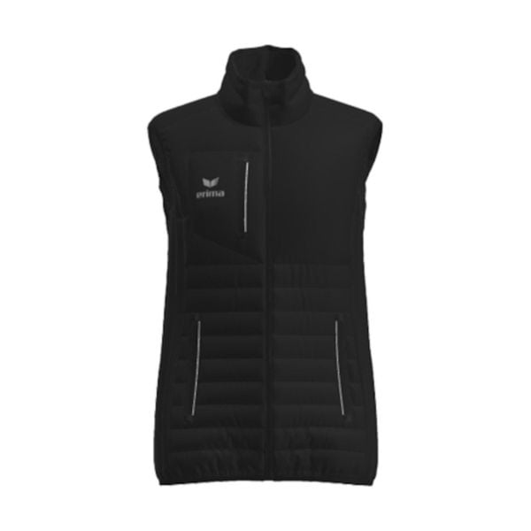 Damska kurtka bez rękawów Erima. Czarne kurtki Erima, bez wzorów, bez kaptura. W wyprzedaży za 269.50 zł.