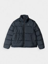 4F Kurtka pikowana w kolorze czarnym rozmiar: S. Czarne kurtki 4f, s, bez wzorów, bez kaptura. Za 140.53 zł.