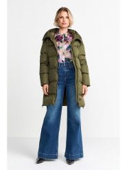 Rich & Royal Płaszcz pikowany w kolorze khaki rozmiar: 36. Brązowe płaszcze Rich & Royal, bez wzorów, bez kaptura. Za 561.95 zł.