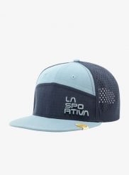 Czapka z daszkiem La Sportiva Traverse Trucker. Niebieskie czapki z daszkiem La Sportiva, na lato, bez wzorów, z bawełny. Za 159.49 zł.