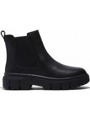 Timberland Skórzane sztyblety "Greyfield" w kolorze czarnym rozmiar: 41. Czarne botki Timberland, bez wzorów, sportowe, bez zapięcia. Za 461.21 zł.