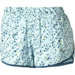 Puma Spodenki Damskie Woven 3" Short W Clearwater/Print L. Szare szorty sportowe Puma, z materiału. W wyprzedaży za 139.00 zł.