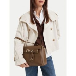 Torebka Beverly Hills Polo Club. Brązowe torebki klasyczne Beverly Hills Polo Club, bez wzorów, klasyczne, bez dodatków. Za 229.99 zł.