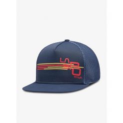 Czapka z daszkiem La Sportiva Stripe Cube Hat. Czerwone czapki z daszkiem La Sportiva, bez wzorów. Za 130.99 zł.