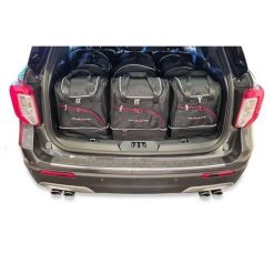 Torby Do Bagażnika Ford Explorer Phev 2020+ 6Szt Kjust. Czarne torby podróżne KJUST, bez wzorów. Za 1,837.00 zł.