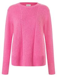 Maerz Muenchen Wełniany sweter w kolorze różowym rozmiar: 36. Różowe swetry Maerz Muenchen, bez wzorów, z wełny, bez ramiączek. Za 304.99 zł.