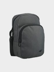 4F Saszetka crossbody uniseks - szara Uniwersalny. Szare nerki i saszetki 4f, bez wzorów, z syntetyku, eleganckie, bez dodatków. W wyprzedaży za 39.99 zł.