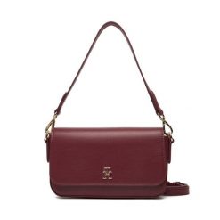 Torebka Tommy Hilfiger. Czerwone torebki klasyczne Tommy Hilfiger, bez wzorów, klasyczne, bez dodatków. Za 509.99 zł.