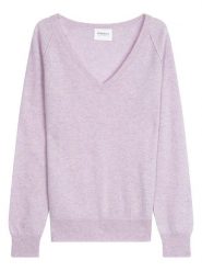 Perfect Cashmere Kaszmirowy sweter "Penelope" w kolorze fiołkowym rozmiar: L. Różowe swetry Perfect Cashmere, l, bez wzorów, z kaszmiru, bez ramiączek. Za 335.02 zł.