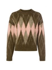 Marc O'Polo Denim Sweter z zawartością moheru Kobiety zielony|różowy, S. Czerwone swetry Marc O'Polo DENIM, s, bez wzorów, z denimu, eleganckie, bez ramiączek. Za 549.95 zł.