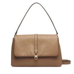 Torebka Tommy Hilfiger. Brązowe torebki klasyczne Tommy Hilfiger, bez wzorów, klasyczne, bez dodatków. Za 699.99 zł.