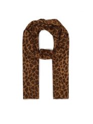 LAUREN RALPH LAUREN Szalik 454P23569001 Brązowy. Brązowe szaliki i kominy Lauren Ralph Lauren, bez wzorów, z wełny. Za 689.99 zł.