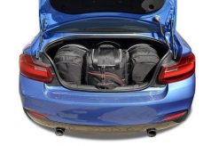 Torby Do Bagażnika Bmw 2 Coupe 2013-2021 4Szt Kjust. Czarne torby podróżne KJUST, bez wzorów, z kauczuku. Za 1,221.00 zł.