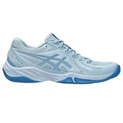 Obuwie do piłki ręcznej Kobieta Asics Blade Ff niebieski. Niebieskie buty treningowe ASICS, bez wzorów, z materiału, bez zapięcia, do biegania. Za 570.10 zł.