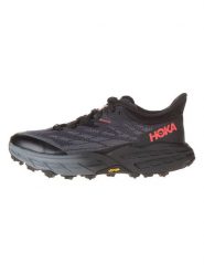 HOKA ONE ONE Buty "Speedgoat 5" w kolorze czarnym do biegania rozmiar: 42. Czarne buty do biegania Hoka One One, bez wzorów, z materiału, bez zapięcia, do biegania. Za 529.58 zł.