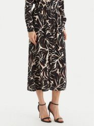 ONLY Spódnica midi Nova 15222223 Czarny Regular Fit. Czarne spódnice ONLY, l, bez wzorów, z wiskozy, midi. Za 139.99 zł.