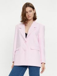 Noisy May Marynarka Milla 27023367 Różowy Oversize. Czerwone marynarki i żakiety Noisy May, l, bez wzorów, z syntetyku, bez ramiączek. Za 129.99 zł.