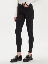 Tommy Hilfiger Jeansy Como WW0WW42841 Czarny Skinny Fit. Czarne jeansy Tommy Hilfiger, bez wzorów, z jeansu. Za 349.99 zł.