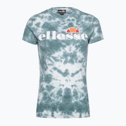 Koszulka fitness damska Ellesse Hayes. Niebieskie t-shirty sportowe Ellesse, l, bez wzorów, bez ramiączek, na fitness i siłownię. Za 89.99 zł.