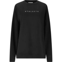 Damska bluza z okrągłym dekoltem Athlecia Wasan. Czarne bluzy Athlecia, bez wzorów, z materiału, eleganckie, bez ramiączek, bez kaptura. Za 164.00 zł.