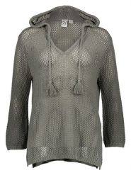 Roxy Sweter "After Beach Break" w kolorze khaki rozmiar: XS. Brązowe swetry Roxy, xs, bez wzorów, ze splotem, bez ramiączek. Za 141.45 zł.